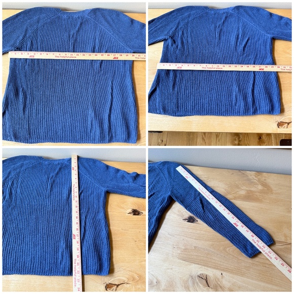 J MCLAUGHLIN NAPEAGUE LINEN BLD SWEATER LOOSE KNIT CREWNECK BREATHABLE CHIC M - Picture 10 of 10